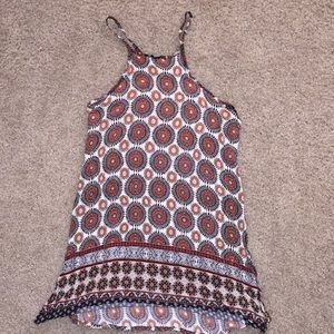 LA hearts Aztec tank